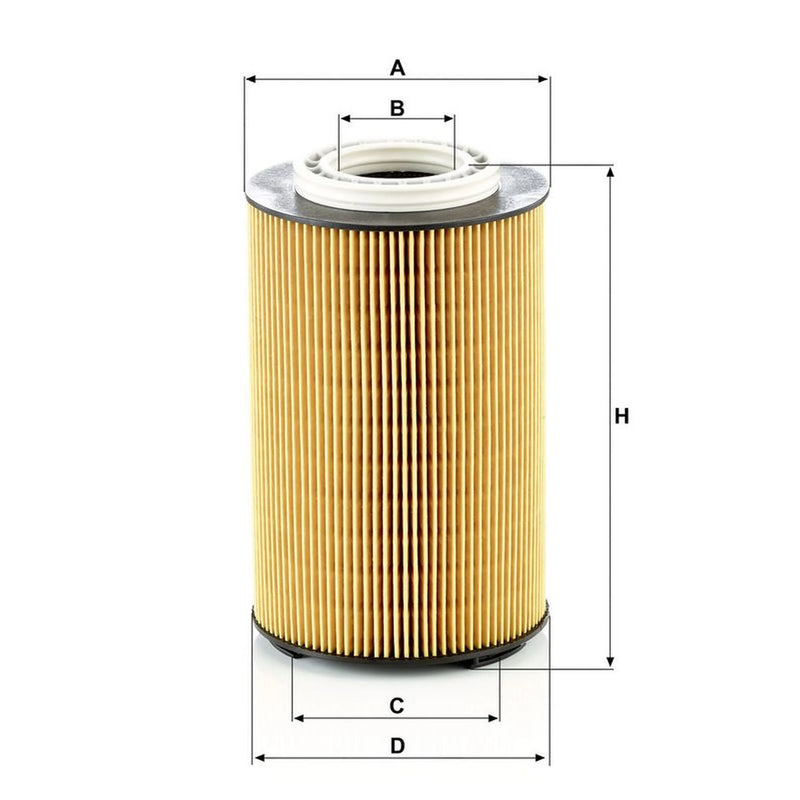 MANN-FILTER Service Kit with Air & Oil Filters fits Man Tgm II 2020 on