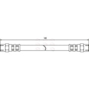 Apec Brake Hydraulic Hose Line Rear HOS3141