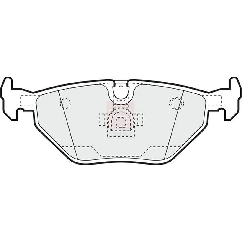 Apec Front & Rear Brake Discs & Pads fits BMW Z4 Roadster 2002-2009 2.0 2.2 2.5