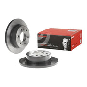 Brembo 2 x Solid Rear Brake Discs 08.9509.11-x2