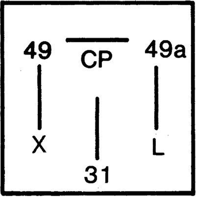 Hella Indicator Flasher Relay