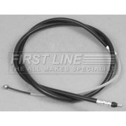 First Line Handbrake Cable Left Rear fits BMW X3 2003-2011 2.0 2.5 3.0