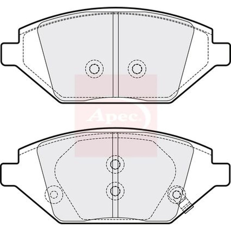 Apec Front Brake Pad Set PAD2111