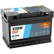 Exide Battery 12V 70Ah 760A EL700