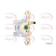 Apec 2 x Rear Brake Calipers fits Nissan X-Trail I 2001-2013 2.0 2.2 2.5