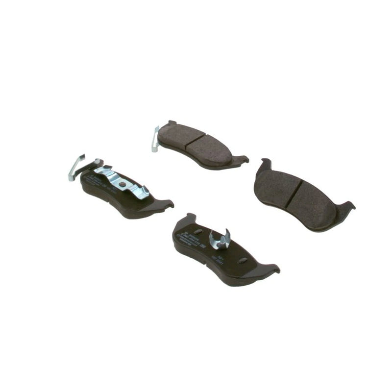 Bosch Front & Rear Pads fits Jeep Cherokee 2001-2008 2.4 2.5 2.8 3.7