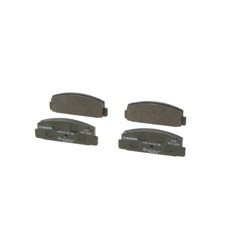 Bosch Front & Rear Pads fits Mazda 626 Station 1998-2002 2.0