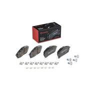 Brembo 4 x Rear Brake Pad Set fits Ford Ranger 2011 on 2.2 2.5 3.2