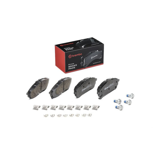 Brembo 4 x Rear Brake Pad Set fits Ford Ranger 2011 on 2.2 2.5 3.2