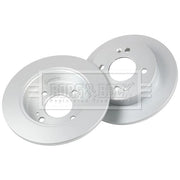 Borg & Beck Front & Rear Brake Discs & Pads fits Hyundai I10 II 2013-2019