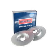 Borg & Beck Front & Rear Brake Discs & Pads fits Audi Q5 2009-2017 2.0