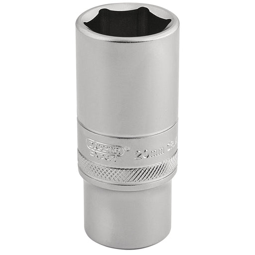 Draper 6 Point Metric Deep Socket, 3/8" Sq. Dr., 20mm 16587 Draper - Dynamic Drive