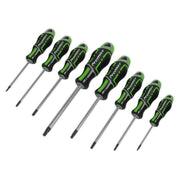 Premier GripMAX Security TRX-Star* Screwdriver Set 8pc - Hi-Vis Green Sealey Premier - Dynamic Drive
