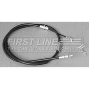 First Line Handbrake Cable Left Rear fits Ford Transit Bus 2006-2014 2.4