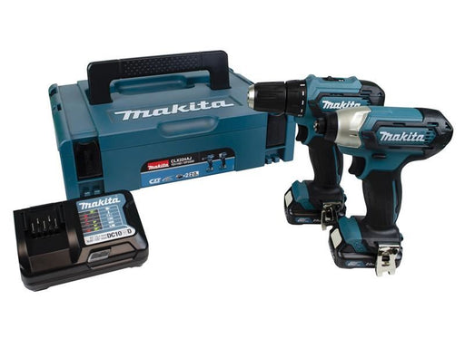 Makita CLX224AJ 12Vmax CXT Twin Pack 12V 2 x 2.0Ah Makita - NN4 Online