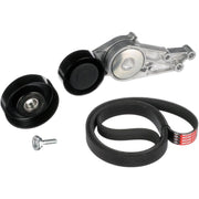 Gates V-Ribbed Belt Set fits Audi A4 B6 2000-2005 1.6 1.8 2.0