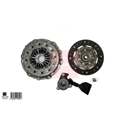 Apec Clutch Kit Set 3pc fits Citroën C3 Aircross I 2017 on 1.2