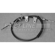 First Line Handbrake Cable Left Rear fits Dodge Journey 2008 on 2.0