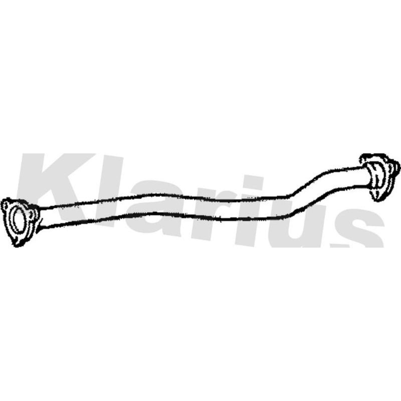 Klarius Exhaust Pipe OD fits Land Rover 110/127 1983-1990 2.3 2.5