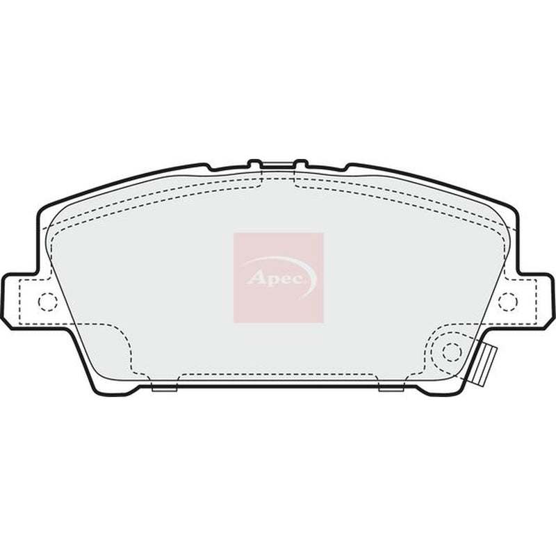 Apec Front & Rear Pads fits Honda Civic VIII 2005-2012 1.4 1.8 2.2