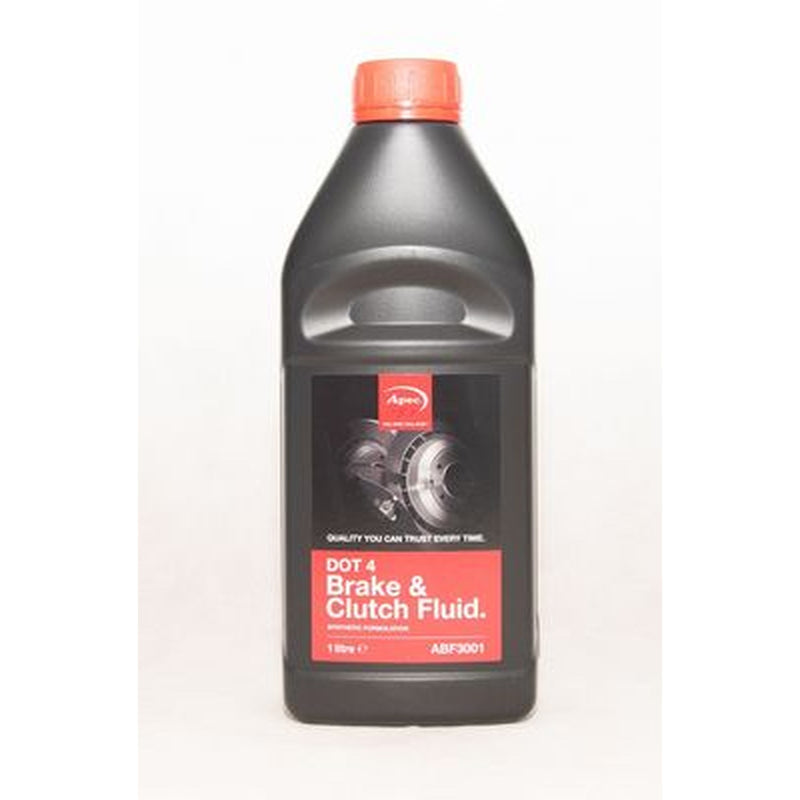 Apec Brake Fluid DOT 4 1l fits Abarth 124 Spider 2016 on 1.4