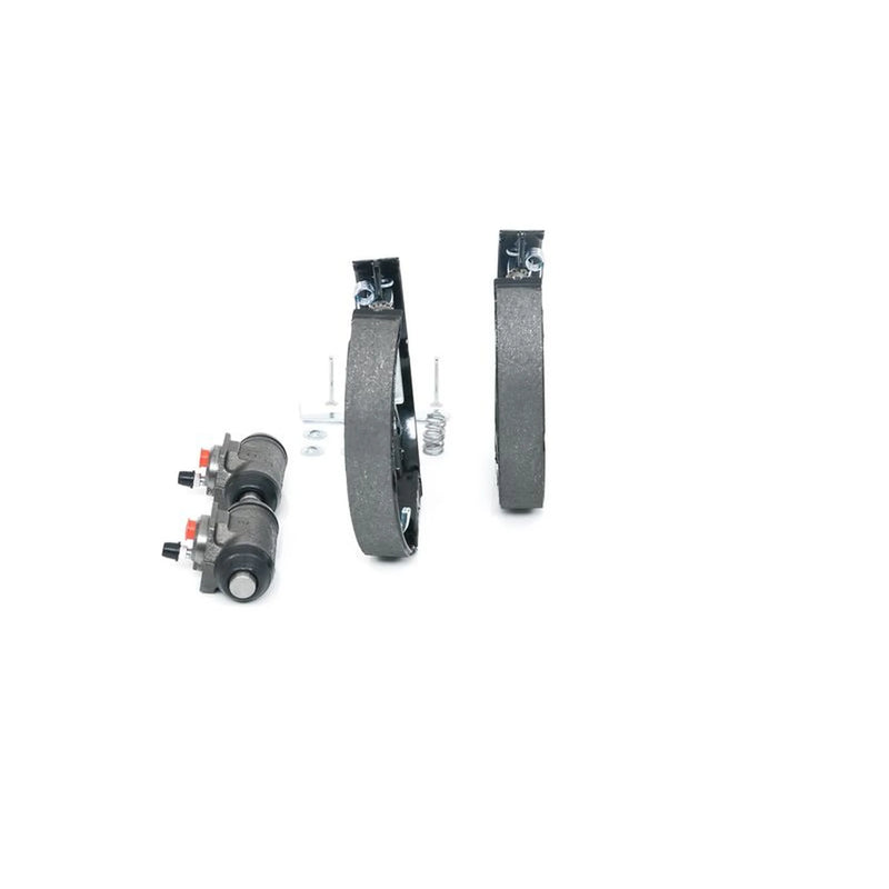 Bosch Brake Shoe Set Axle Kit fits Nissan Micra II 1992-2003 1.0 1.3 1.4