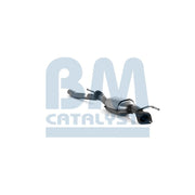 BM Catalysts Homologated Petrol Cat fits Ford Fiesta V 2005-2008