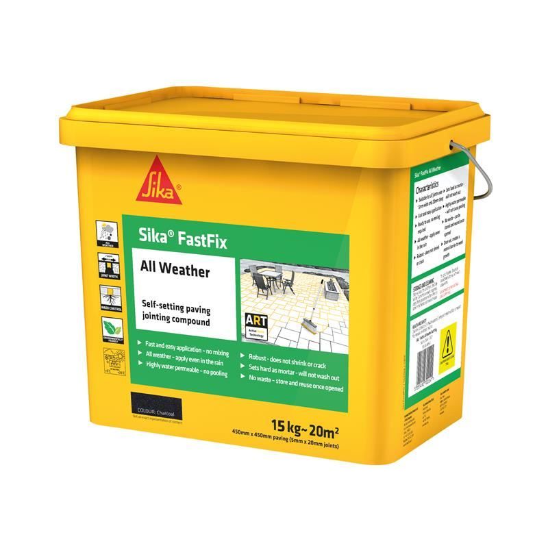 Everbuild Sika Sika® FastFix All Weather Charcoal 15kg Everbuild Sika - Dynamic Drive
