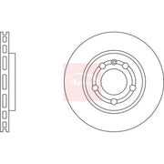 Apec 2 x Vented Rear Brake Discs DSK2116-x2