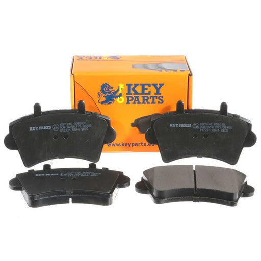 Key Parts 4 x Front Brake Pad Set fits Nissan Interstar 2002-2006
