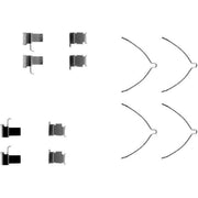 Mintex Brake Pad Accessory Fitting Kit Front fits Toyota Lucida 1990-1999 2.4