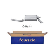 Hella End Silencer Rear fits Mercedes-Benz 190 1985-1993 2.5 201.126