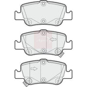 Apec Front & Rear Pads fits Toyota Auris 2012-2018 1.8