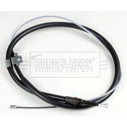Borg & Beck Handbrake Cable Left Rear BKB3835
