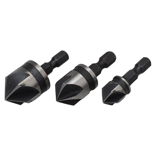 Bluespot Tools Countersink Bit Set 3 Piece BlueSpot Tools - Dynamic Drive