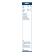 Bosch Twin Spoiler Wiper Blade Set 650mm + 650mm — 657S fits Citroën C8