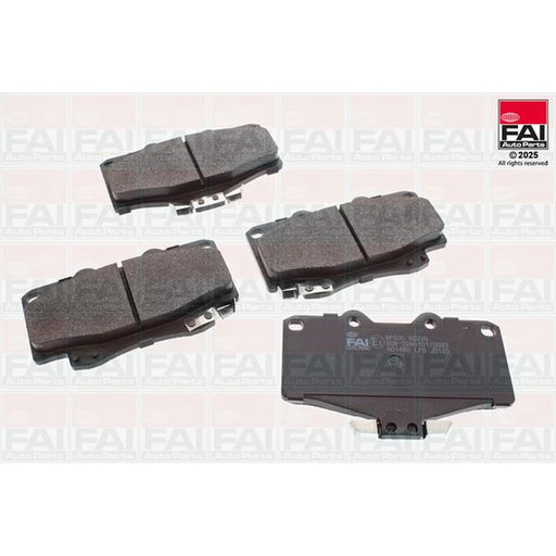 FAI Front Brake Pad Set fits Toyota 4 Runner II 1989-1996 2.8