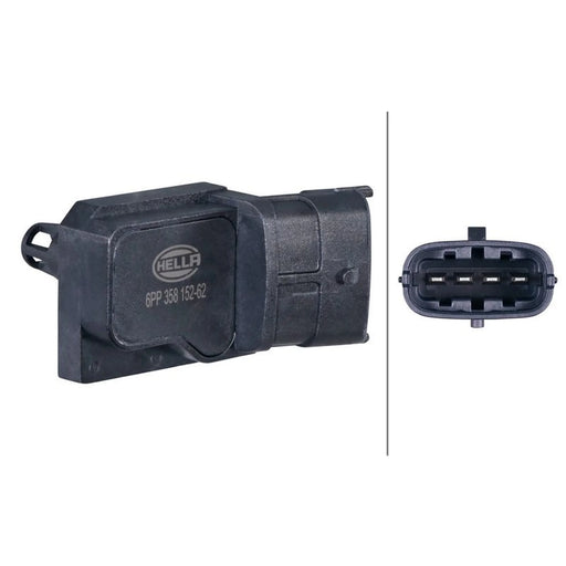Hella Turbo Boost Pressure Sensor fits Renault Grand Scénic II 2005-2009 1.5
