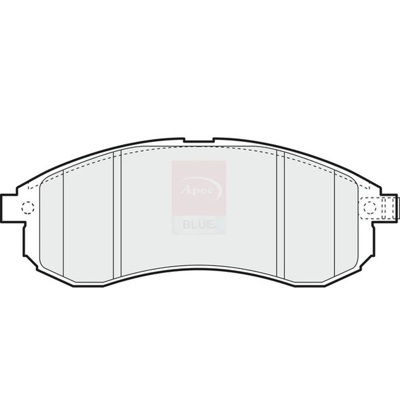 Apec Front Brake Pad Set PD3196