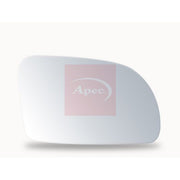 Apec Exterior Wing Mirror Glass Right fits VW New Beetle 1998-2010