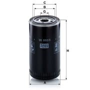 MANN-FILTER Fuel Filter Element
