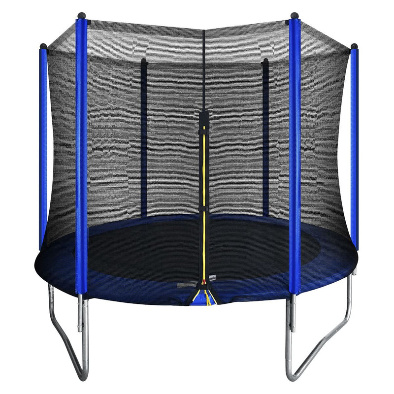 Dellonda 8ft Heavy-Duty Outdoor Trampoline with Safety Enclosure Net Dellonda  - Dynamic Drive