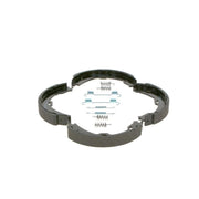 Bosch Parking Brake Shoe Set fits Mercedes-Benz S-Class 1998-2006