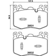 Mintex Front Brake Pad Set fits Polestar Polestar 2 2019-2023