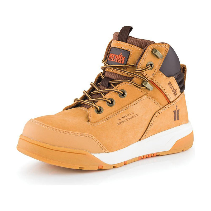 Scruffs Women's Switchback Safety Boots Tan Size 6.5 / 40 Scruffs - Dynamic Drive