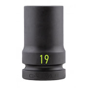 Carlyle Tools 3/4Dr Deep 6Pt Impact Socket 19mm - image 1