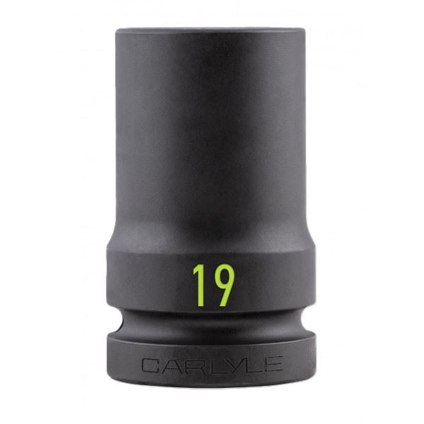 Carlyle Tools 3/4Dr Deep 6Pt Impact Socket 19mm - image 1