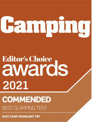 Easy Camp Rands Tipi Tent Dark Sand 8 Person Easy Camp - Dynamic Drive