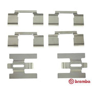 Brembo Brake Pad Accessory Fitting Kit Front fits Volvo 780 1986-1990 2.4
