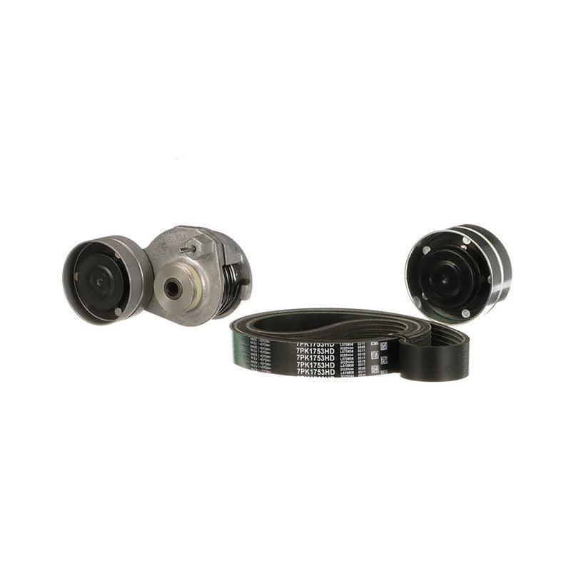 Gates V-Ribbed Belt Set fits Daf Cf 85 2005-2020 85.360 85.410 85.460 85.510
